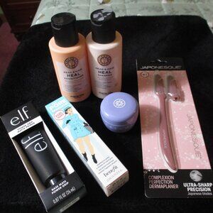 Lot of Beauty Box Products Tatcha Benefit e.l.f. Maria Nila NEW